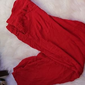 Red jeggings